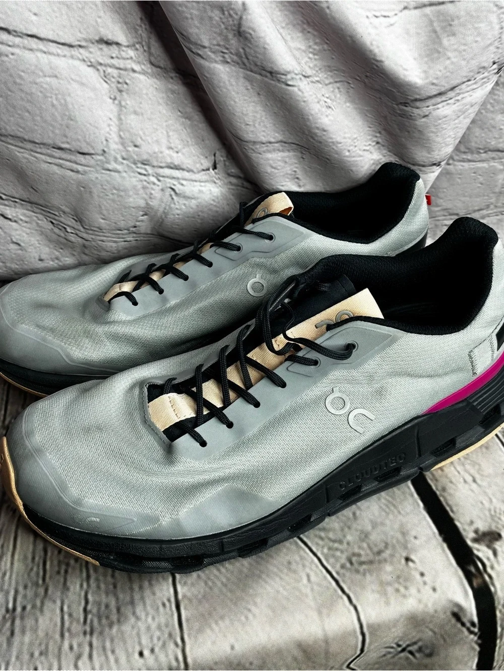 On Cloud Cloudnova Form Glacier (cool Gray) Aurora‎ Running Shoes Women’s Sz 11